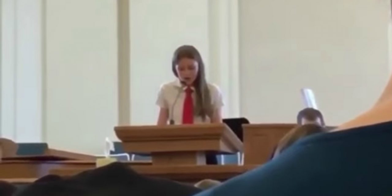 Vastine videoon 12-vuotiaasta tytöstä, joka julistautui lesboksi todistuskokouksessa