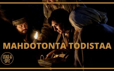 Usko ja Opit – Miksi emme voi todistaa, että Mormonin kirja on totta?