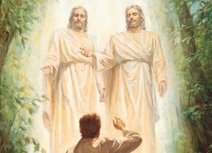Taivaallinen Isä ja Jeesus Kristus ilmestyvät Joseph Smithille